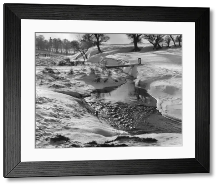 Framed Print : Snowy Scotland Framed Print : Snowy Scotland