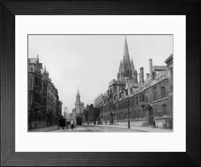 Framed Print : High Street, Oxford Framed Print : High Street, Oxford