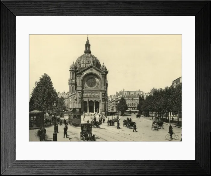 Framed Print : Paris Saint-Augustin Framed Print : Paris Saint-Augustin