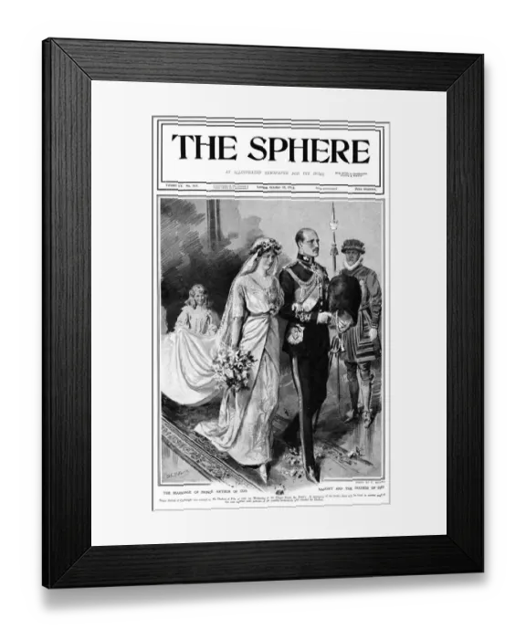 Framed Print : Marriage Connaught Fife Framed Print : Marriage Connaught Fife