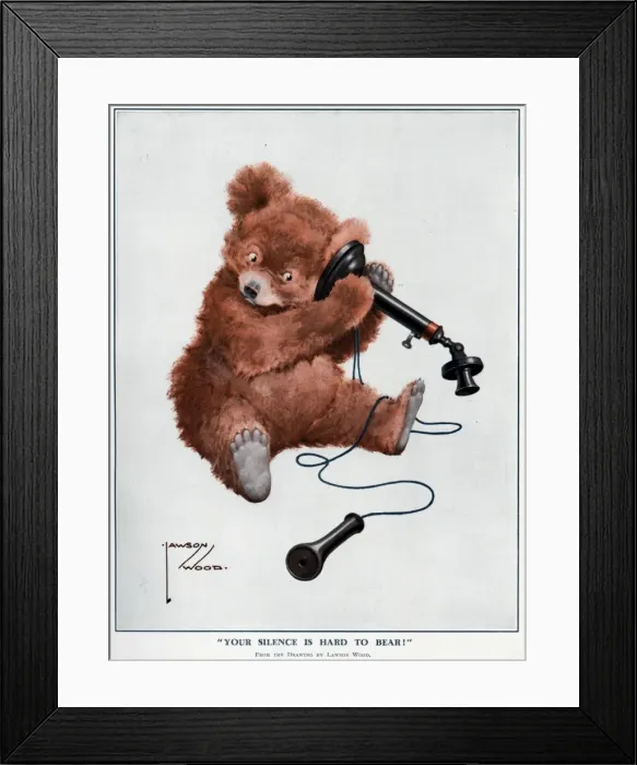Framed Print : Your silence is hard to bear Framed Print : Your silence is hard to bear