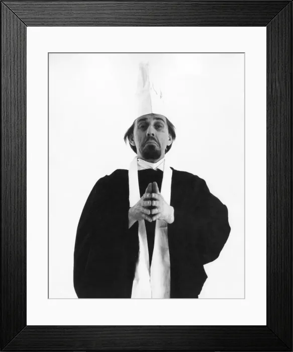 Framed Print : Priest or Chef Framed Print : Priest or Chef