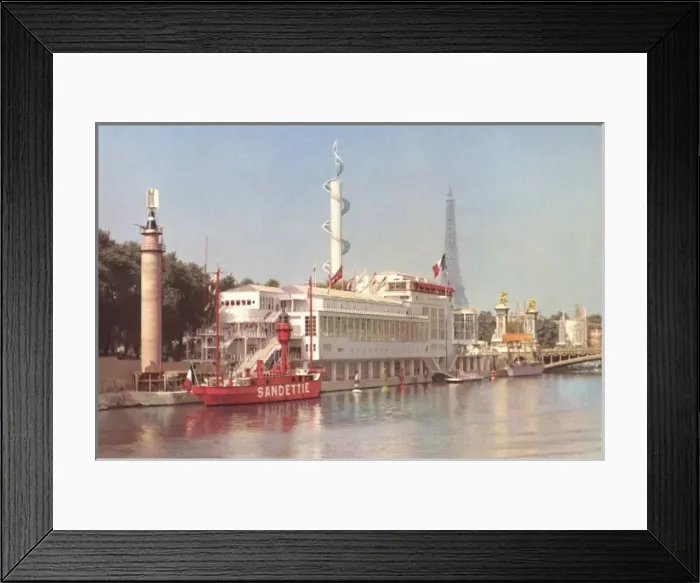 Framed Print : PARIS EXPO 1937 - 8 Framed Print : PARIS EXPO 1937 - 8