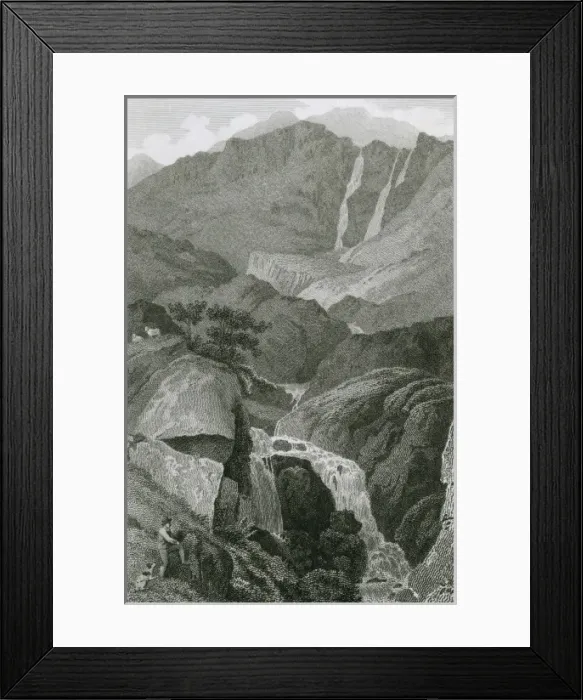 Framed Print : Gellforth Spout, Lake District Framed Print : Gellforth Spout, Lake District