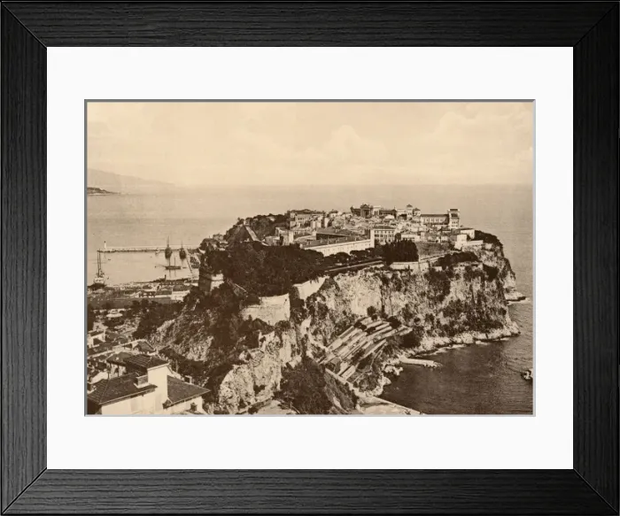 Framed Print : Monaco - Palace Framed Print : Monaco - Palace