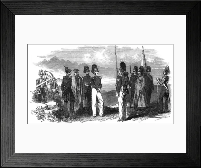 Framed Print : Russian Grenadiers, 1853 Framed Print : Russian Grenadiers, 1853