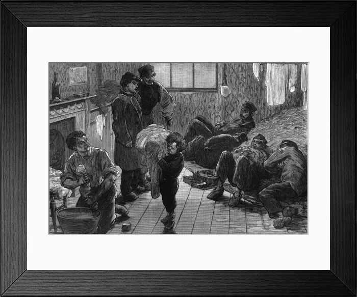 Framed Print : Exiled Communards 2 Framed Print : Exiled Communards 2