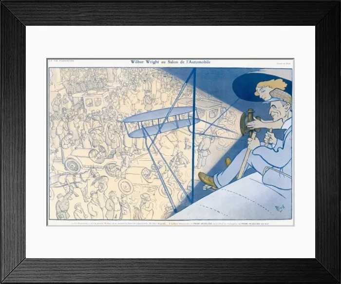 Framed Print : Wright has it Right 1908 Framed Print : Wright has it Right 1908