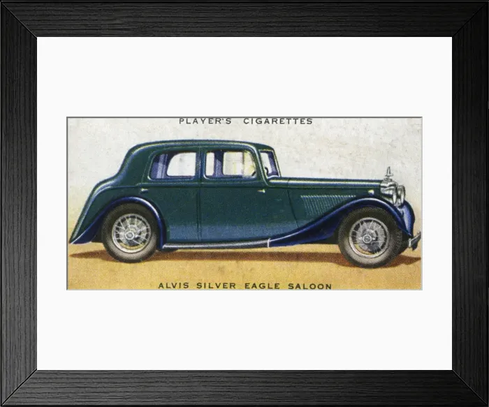 Framed Print : Alvis Silver Eagle Framed Print : Alvis Silver Eagle