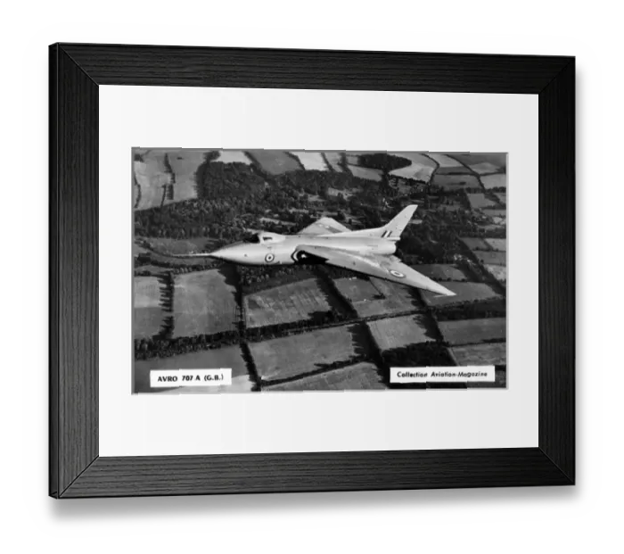 Framed Print : AVRO 707A. British jet fighter Date: circa 1950 Framed Print : AVRO 707A. British jet fighter Date: circa 1950