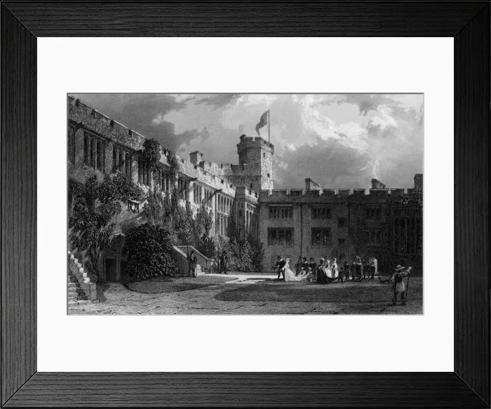 Framed Print : Naworth Castle, Cumbria Framed Print : Naworth Castle, Cumbria