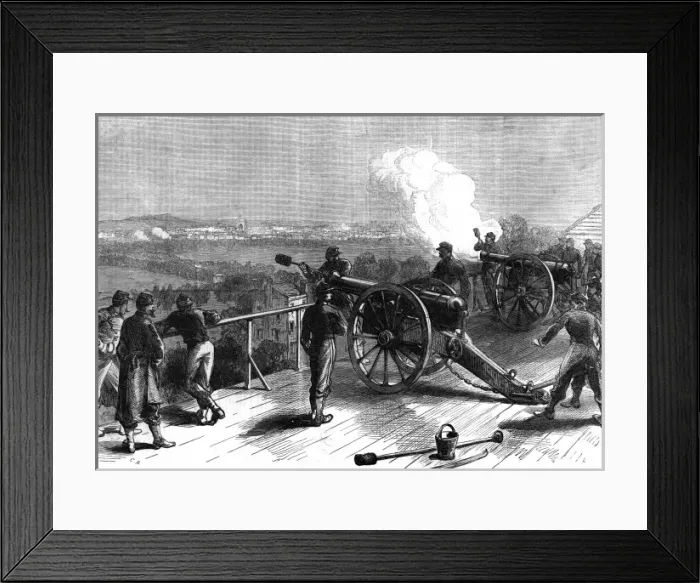 Framed Print : Attacking the Commune Framed Print : Attacking the Commune