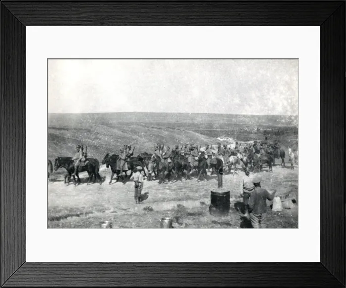 Framed Print : Romanian soldiers retreating, WW1 Framed Print : Romanian soldiers retreating, WW1