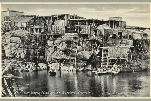 Pouch Cove, Newfoundland - Fishing Stages