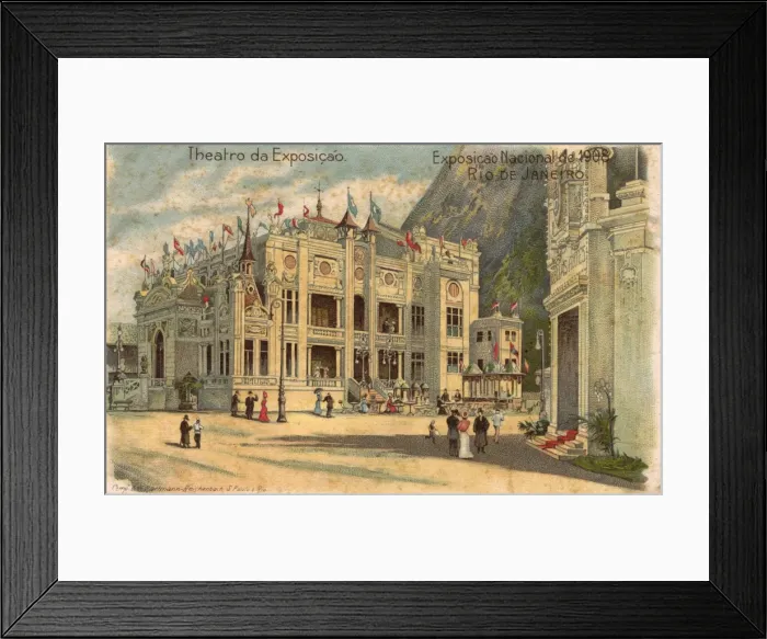 Framed Print : Rio de Janeiro, Brazil - Exposicao Nacional Framed Print : Rio de Janeiro, Brazil - Exposicao Nacional