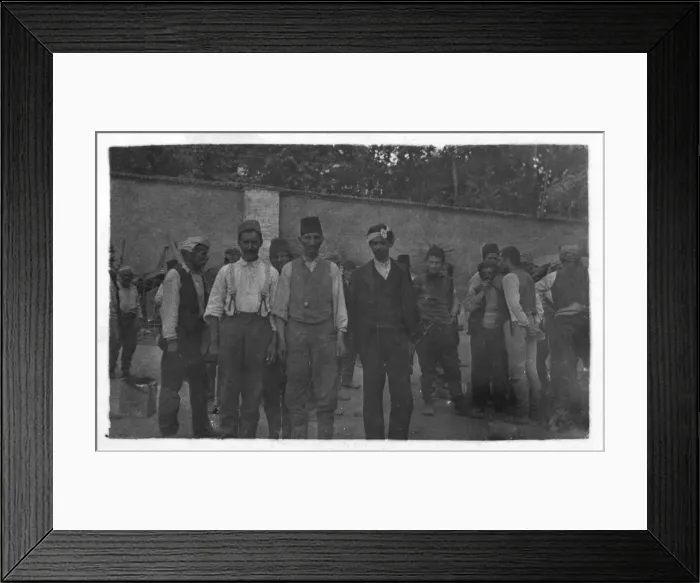 Framed Print : Turkish Nationalist Prisoners - War of Independence Framed Print : Turkish Nationalist Prisoners - War of Independence