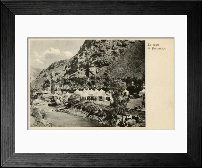 Framed Print : The Road to Damavand, Iran Framed Print : The Road to Damavand, Iran