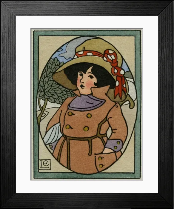 Framed Print : Stylish lady Framed Print : Stylish lady