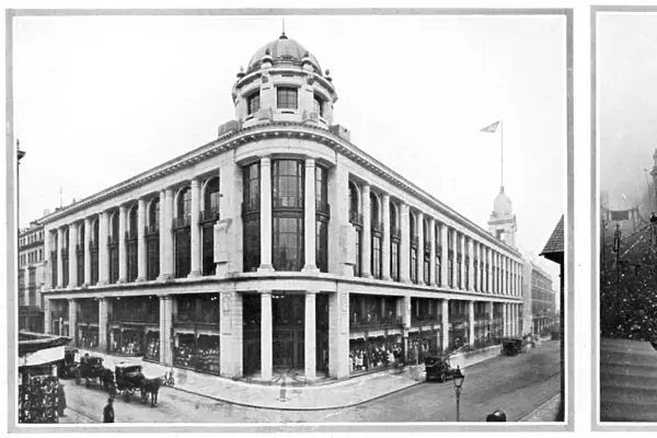 Opening of Whiteleys department store, 1911