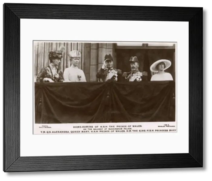 Framed Print : HRH Prince of Wales (future King Edward VIII) - home-coming Framed Print : HRH Prince of Wales (future King Edward VIII) - home-coming