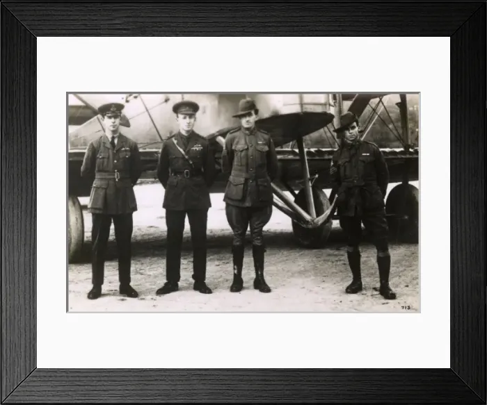 Framed Print : First flight from the UK to Australia - The Crew Framed Print : First flight from the UK to Australia - The Crew