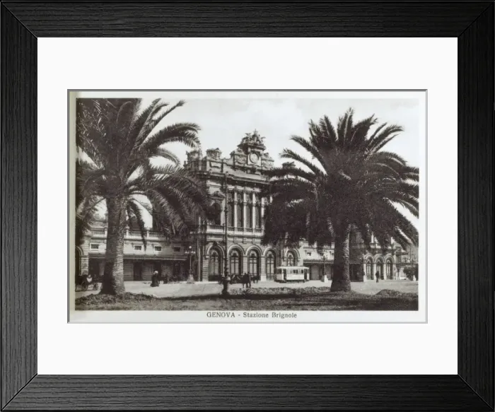 Framed Print : Italy, Genoa - Stazione Brignole Framed Print : Italy, Genoa - Stazione Brignole