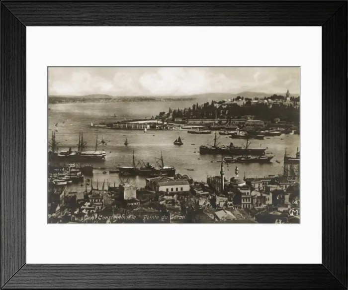 Framed Print : Seraglio Point and Topkapi Palace, Istanbul Framed Print : Seraglio Point and Topkapi Palace, Istanbul