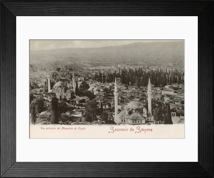 Framed Print : Manisa, Turkey - General View over the city Framed Print : Manisa, Turkey - General View over the city
