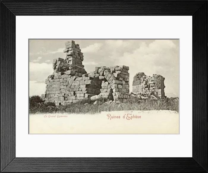 Framed Print : Selcuk - Ephesus - The Grand Gymnasium Framed Print : Selcuk - Ephesus - The Grand Gymnasium