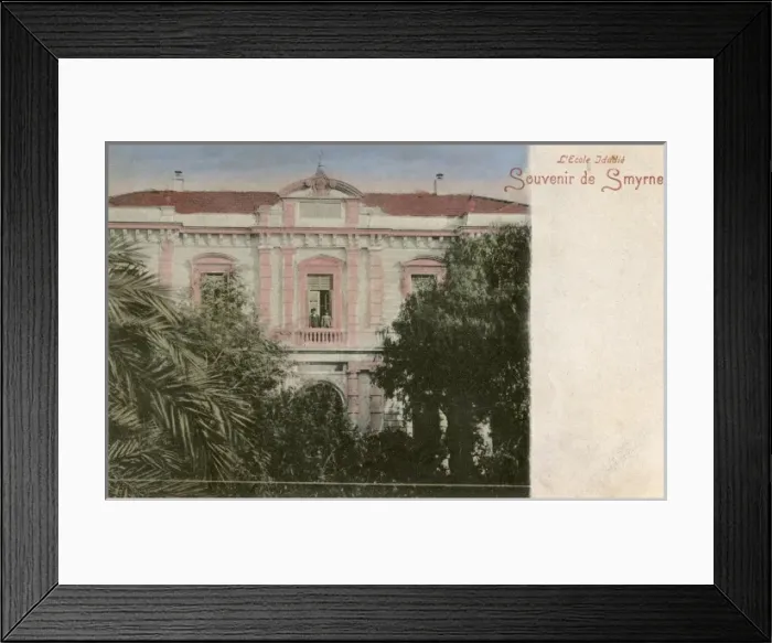 Framed Print : Izmir, Turkey - Idadie School Framed Print : Izmir, Turkey - Idadie School