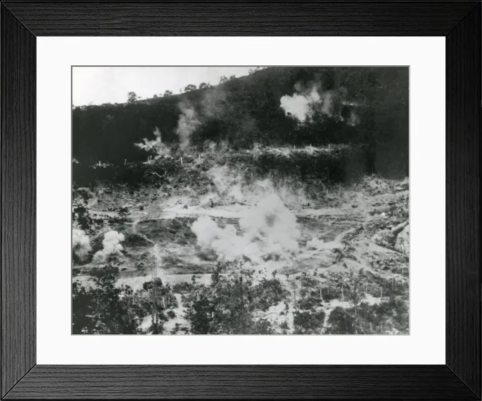 Framed Print : Battlefield in Champagne, France, WW1 Framed Print : Battlefield in Champagne, France, WW1
