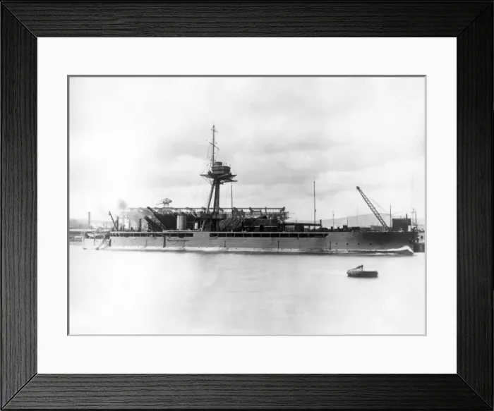 Framed Print : British monitor, WW1 Framed Print : British monitor, WW1