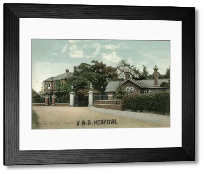 Framed Print : County Lunatic Asylum, Powick, Worcestershire Framed Print : County Lunatic Asylum, Powick, Worcestershire