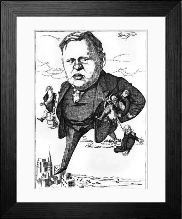 Framed Print : Charles Laughton by Sherriffs Framed Print : Charles Laughton by Sherriffs