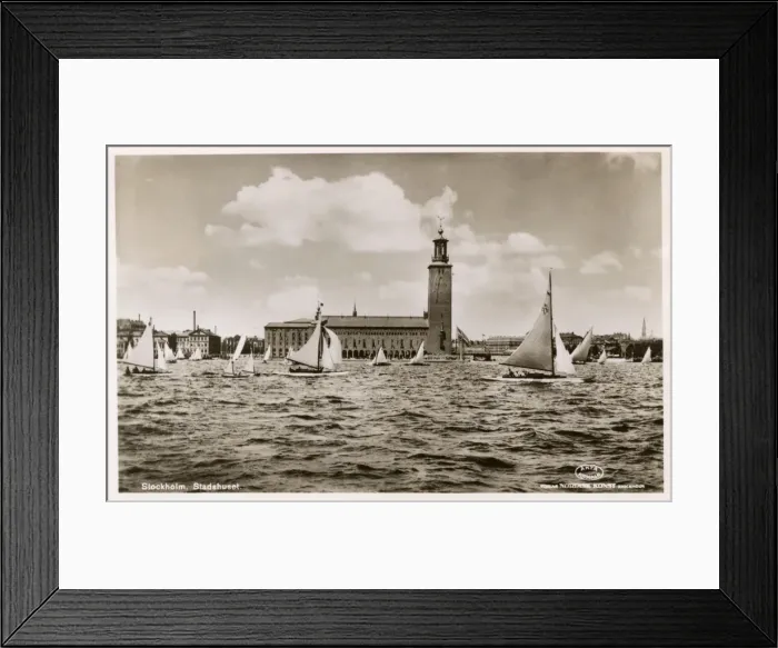 Framed Print : Stockholm, Sweden - City Hall Framed Print : Stockholm, Sweden - City Hall