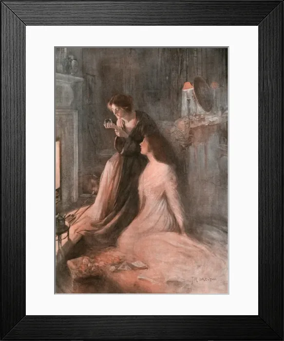 Framed Print : The Crystal Gazers Framed Print : The Crystal Gazers