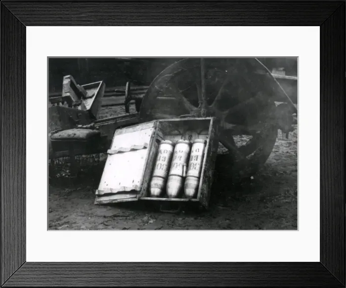 Framed Print : Austrian weapons captured by the Russians, WW1 Framed Print : Austrian weapons captured by the Russians, WW1