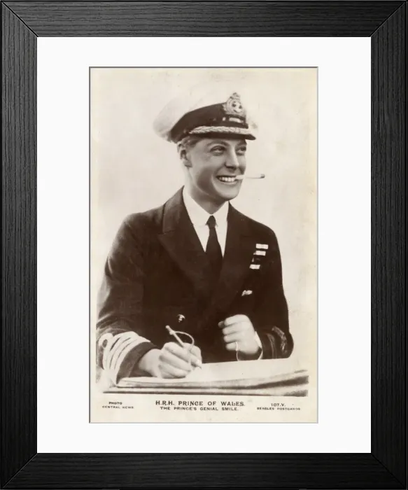 Framed Print : HRH Prince of Wales (future King Edward VIII) Framed Print : HRH Prince of Wales (future King Edward VIII)