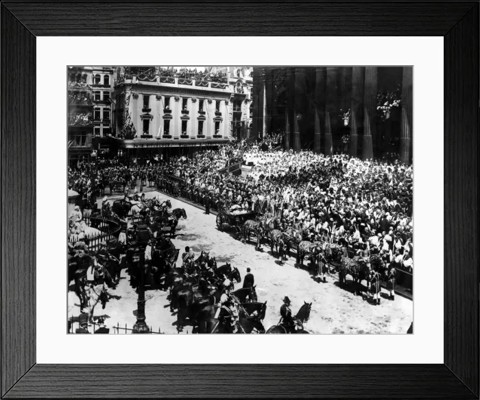 Framed Print : Queen Victoria Diamond Jubilee 1897 - St Pauls Cathedral