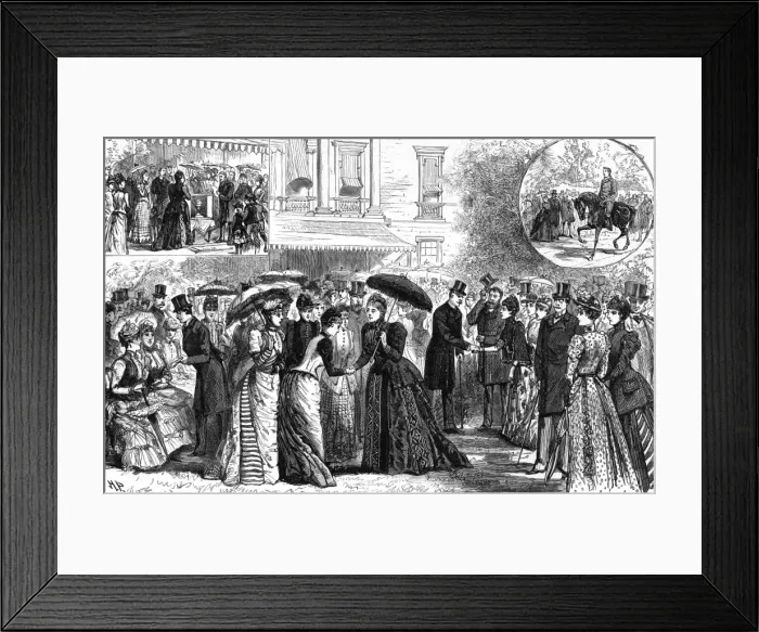 Framed Print : White Lodge, Richmond Park, 1891 Framed Print : White Lodge, Richmond Park, 1891