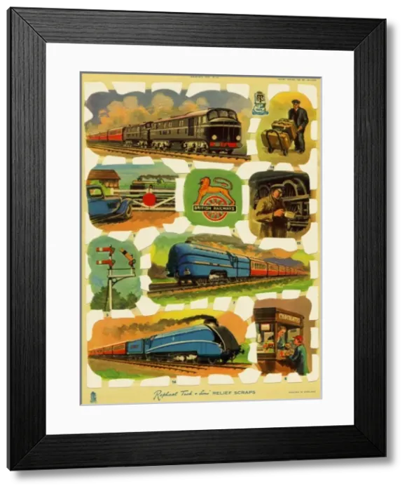 Framed Print : Railways scraps Framed Print : Railways scraps