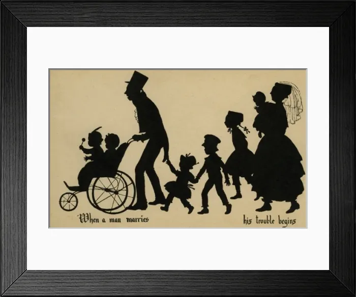 Framed Print : When a Man Marries Framed Print : When a Man Marries