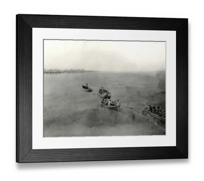 Framed Print : Landing parties on the Tigris, Mesopotamia, WW1 Framed Print : Landing parties on the Tigris, Mesopotamia, WW1