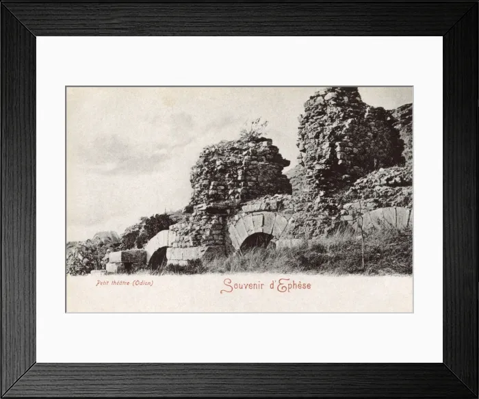 Framed Print : Selcuk - Ephesus - The Little Theatre (Odion) Framed Print : Selcuk - Ephesus - The Little Theatre (Odion)