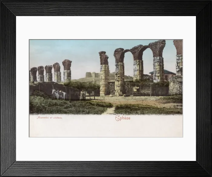 Framed Print : Ephesus - Turkey - Remains of the Aqueduct Framed Print : Ephesus - Turkey - Remains of the Aqueduct