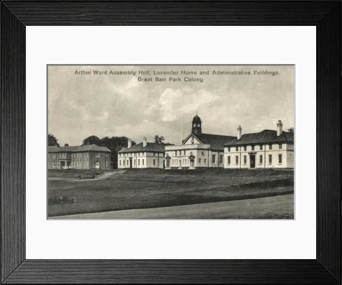Framed Print : Great Barr Colony, Staffordshire Framed Print : Great Barr Colony, Staffordshire