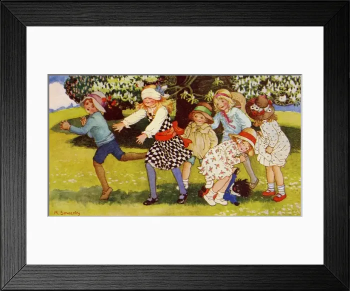 Framed Print : Blind Mans Buff Framed Print : Blind Mans Buff