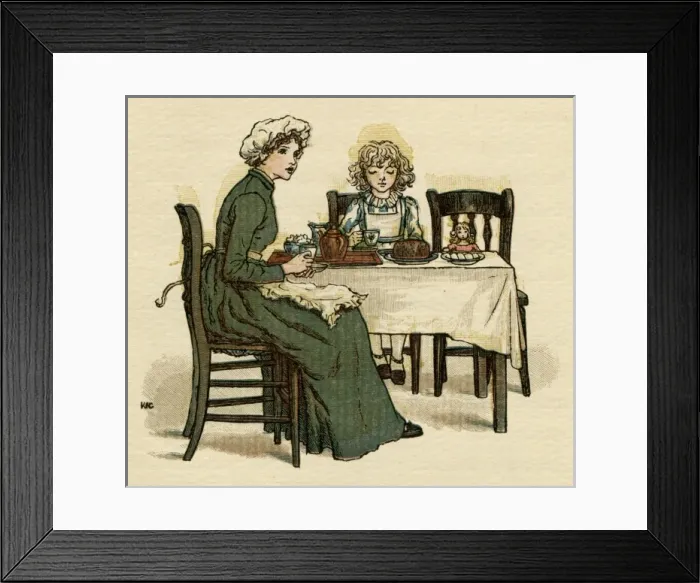 Framed Print : Illustration, The Queen of the Pirate Isle Framed Print : Illustration, The Queen of the Pirate Isle