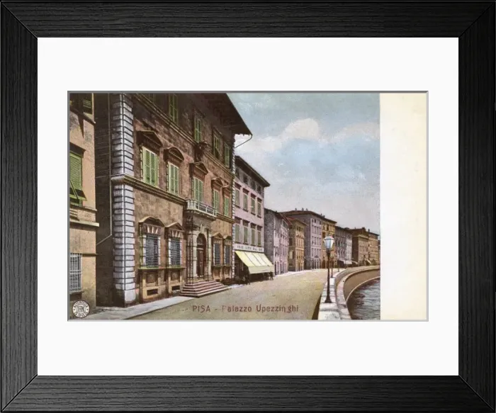Framed Print : Pisa, Italy - Villa Upezzinghi Framed Print : Pisa, Italy - Villa Upezzinghi