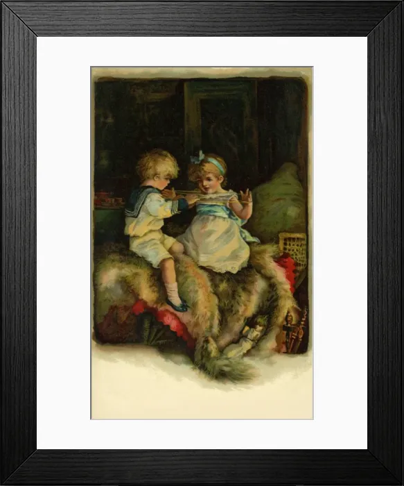 Framed Print : JL. Cats cradles Framed Print : JL. Cats cradles